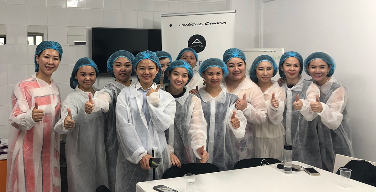 Professional skincare treatment